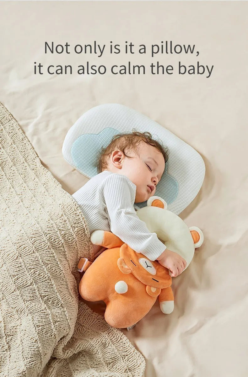 AIBEDILA Baby Head Protection Headrest Cushions for Babies Newborn Baby Care