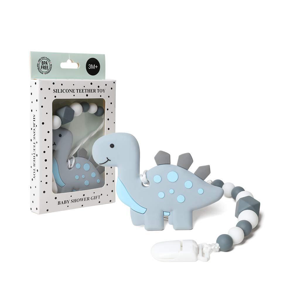 Children molar toys Dinosaur Silicone Teether