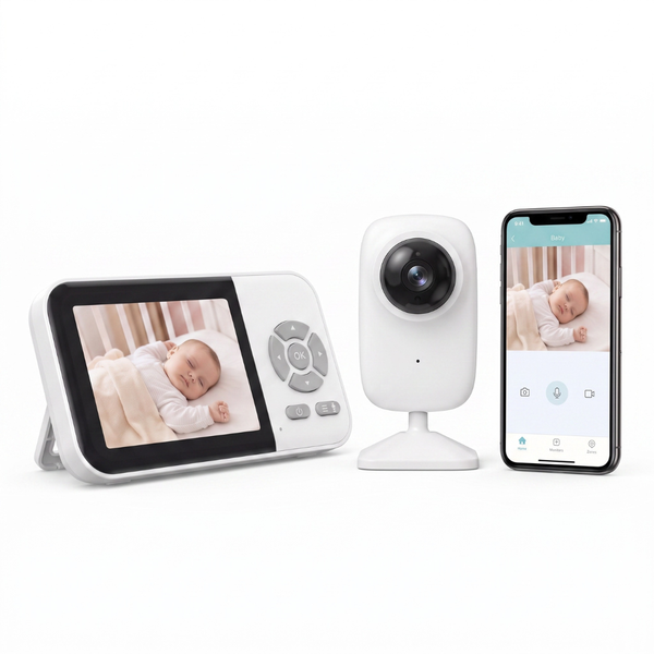 Babyphone Vidéo Double Mode — Écran 2.8