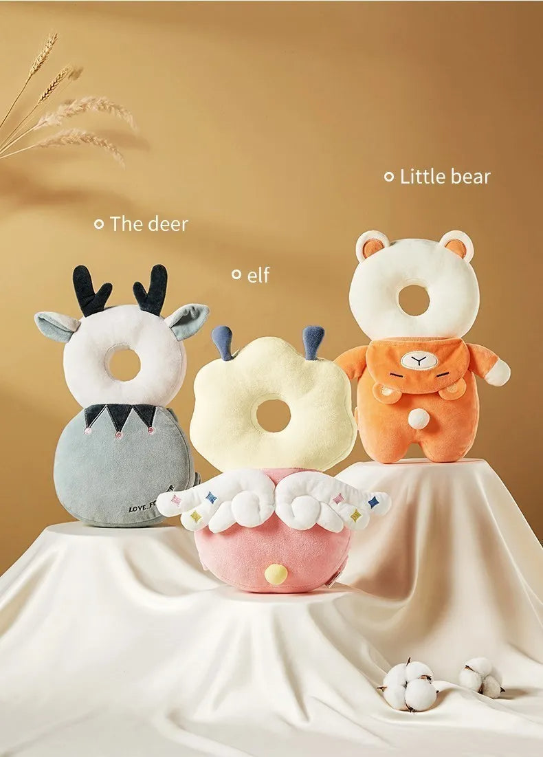 AIBEDILA Baby Head Protection Headrest Cushions for Babies Newborn Baby Care