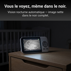 Babyphone Vidéo Double Mode — Écran 2.8" + App
