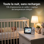 Babyphone Vidéo Double Mode — Écran 2.8" + App