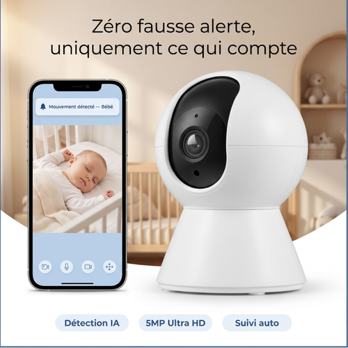 Caméra WiFi — Détection Humaine