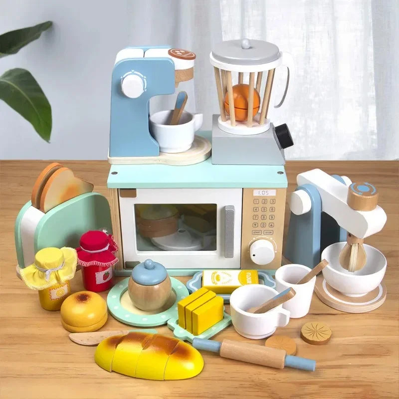 DIY Wooden Toy Set Educational Toys For Children Kids Girls