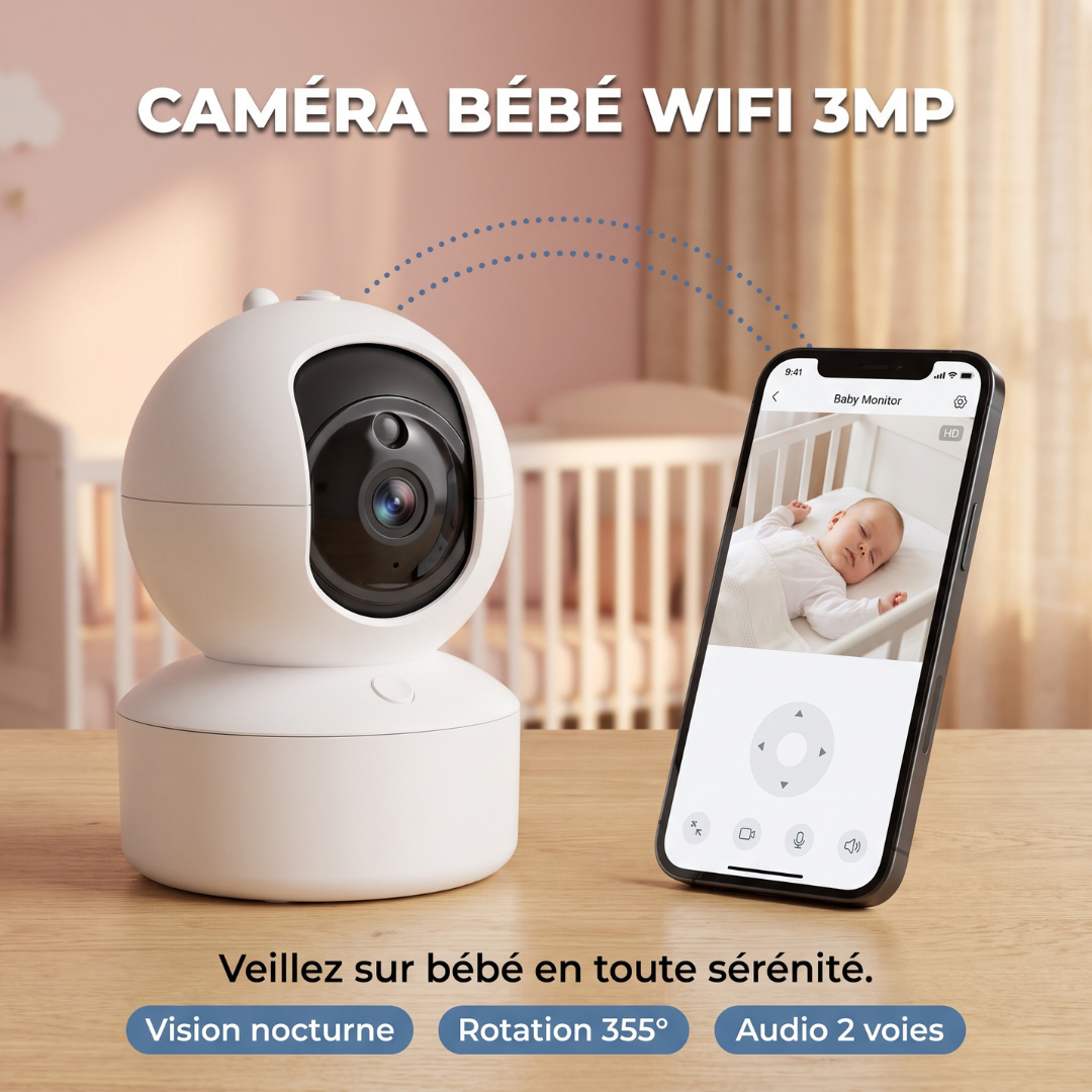 Caméra WiFi — Vision Nocturne