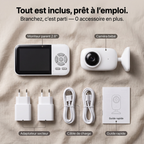 Babyphone Vidéo Double Mode — Écran 2.8" + App