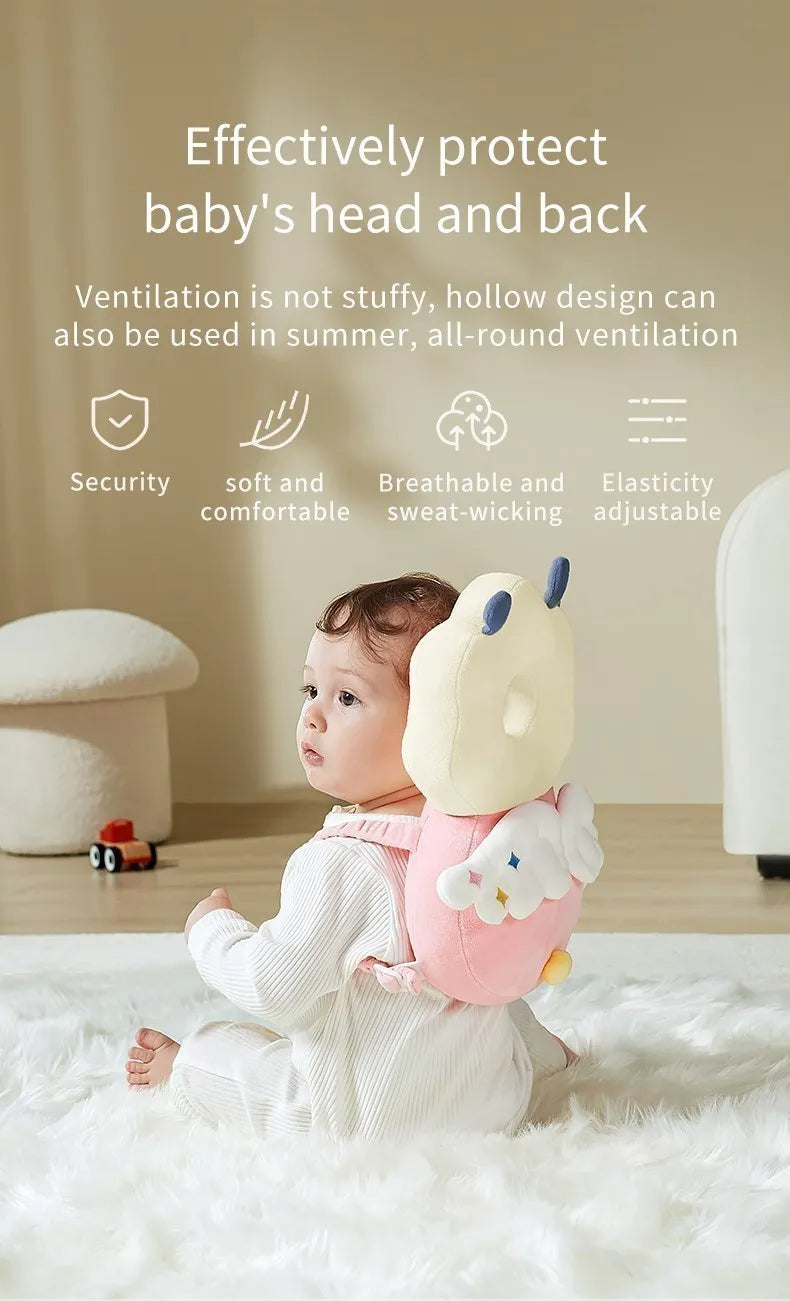 AIBEDILA Baby Head Protection Headrest Cushions for Babies Newborn Baby Care