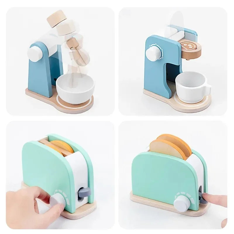 DIY Wooden Toy Set Educational Toys For Children Kids Girls