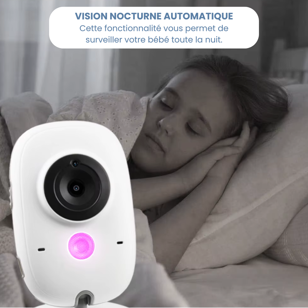 Babyphone Video Sans Onde — Ecran 3.2"