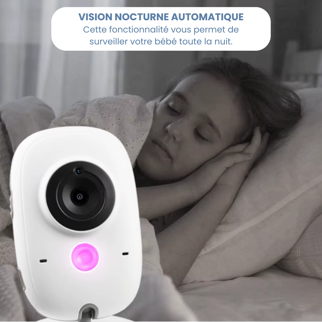 Babyphone Video Sans Onde — Ecran 3.2"