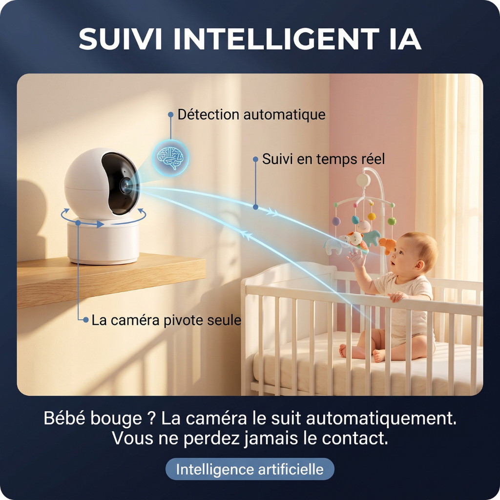Caméra WiFi — Zoom 10X