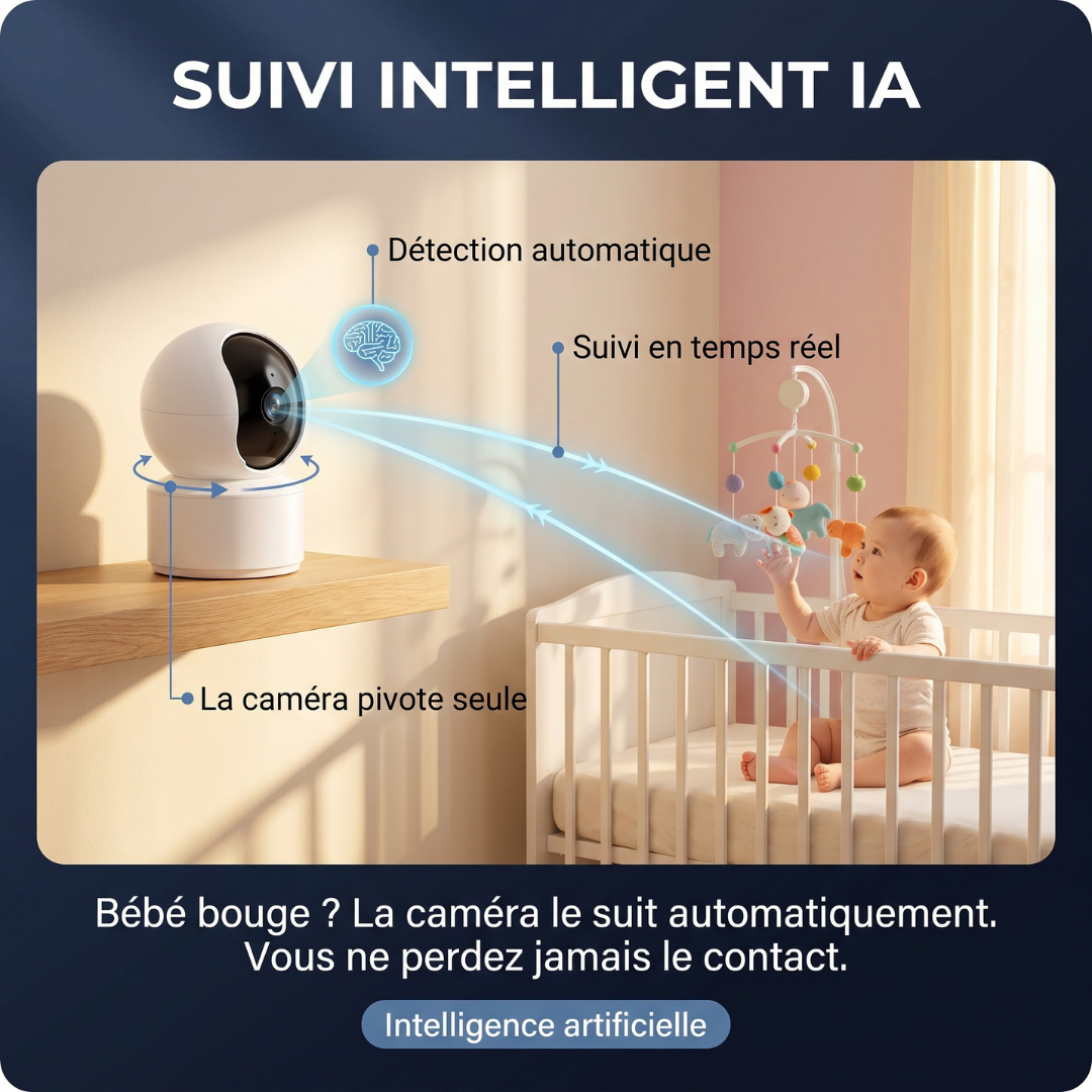 Caméra WiFi — Zoom 10X