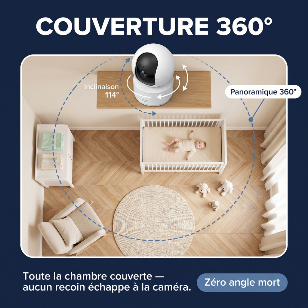 Caméra WiFi — Zoom 10X