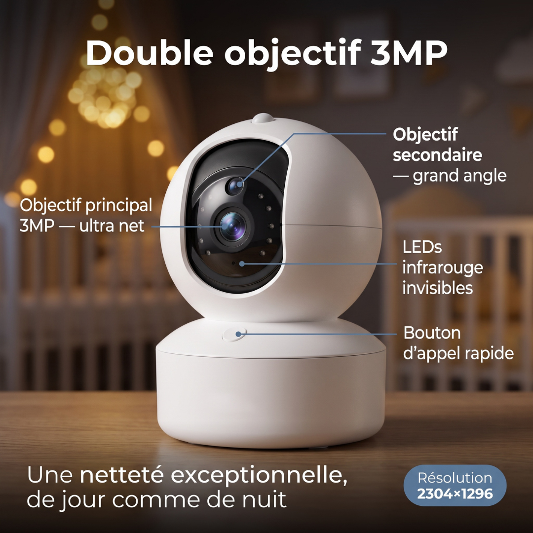 Caméra WiFi — Vision Nocturne