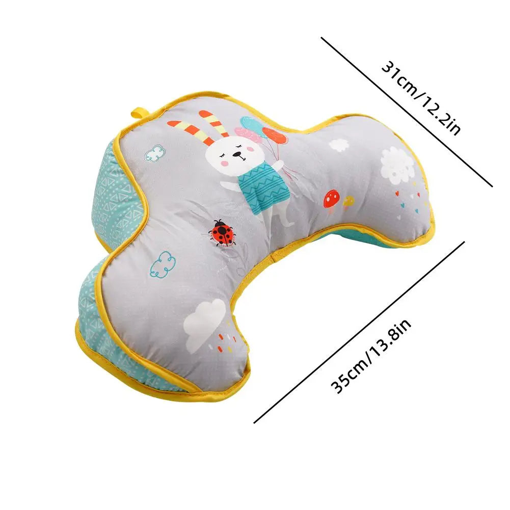 Baby Pillow Tummy Time Toy Lying Pillow High Contrast Baby Sensory Toy