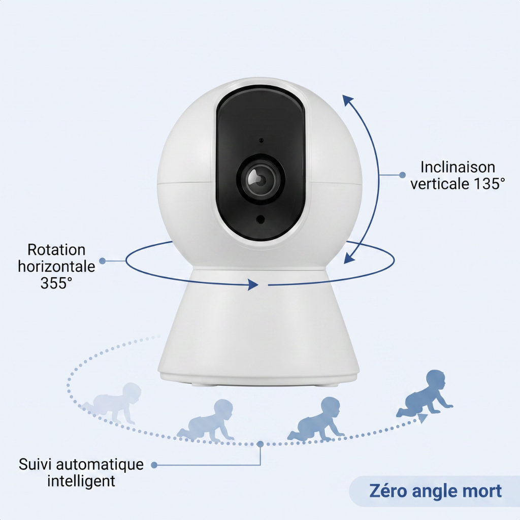 Caméra WiFi — Détection Humaine