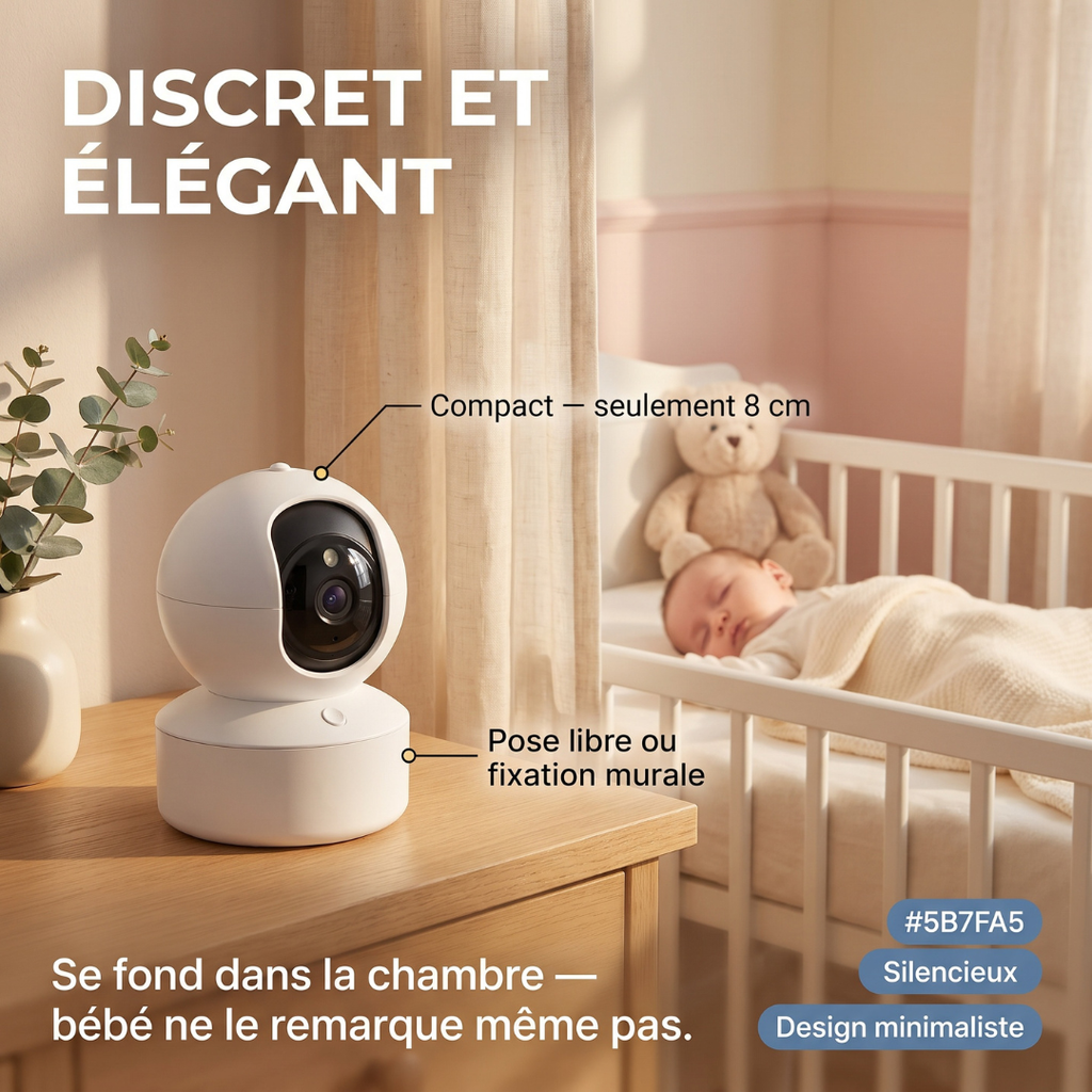 Caméra WiFi — Vision Nocturne