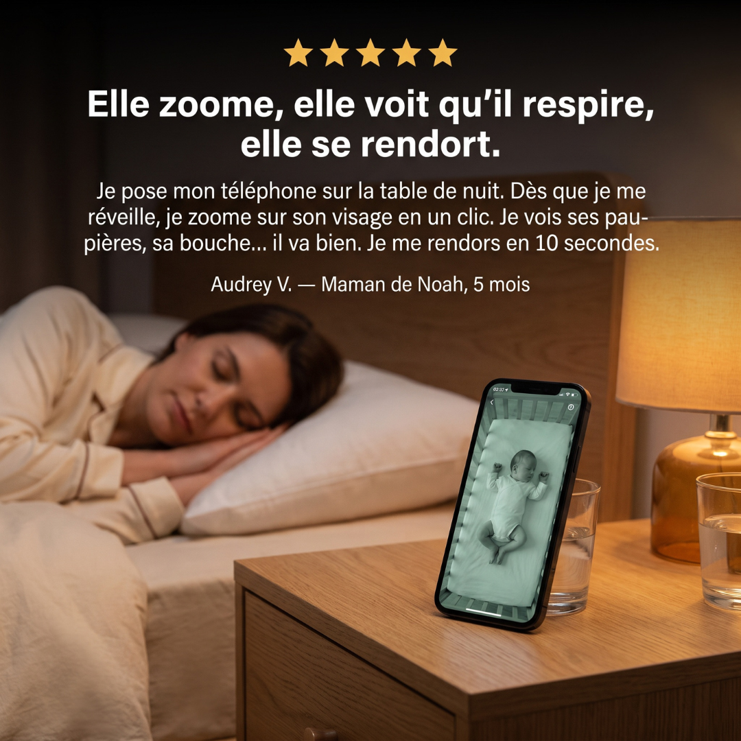 Caméra WiFi — Zoom 10X