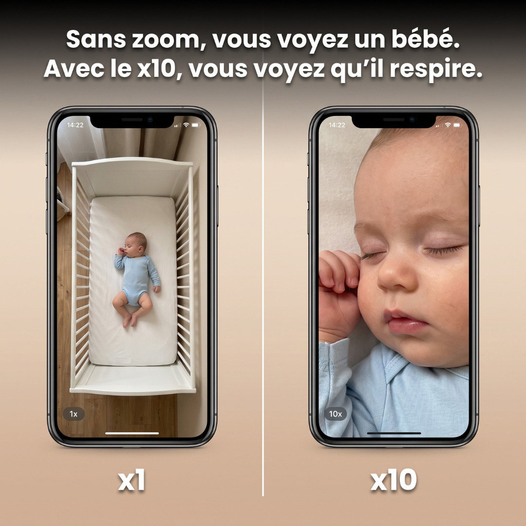 Caméra WiFi — Zoom 10X