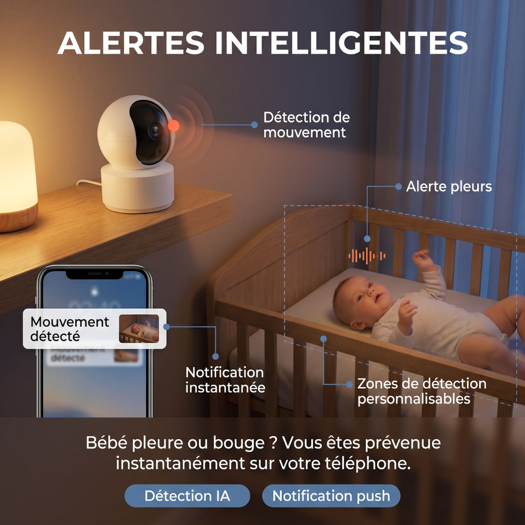 Caméra WiFi — Zoom 10X