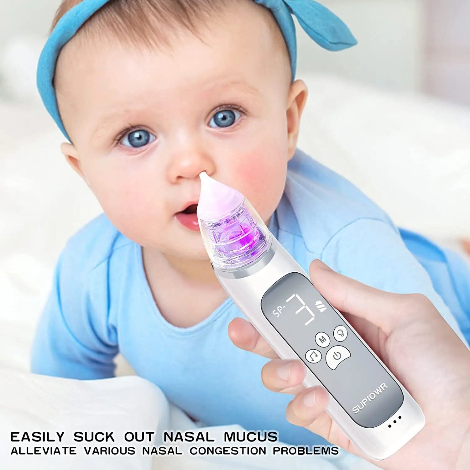 Baby Electric Nasal Aspirator Nose Suction Device