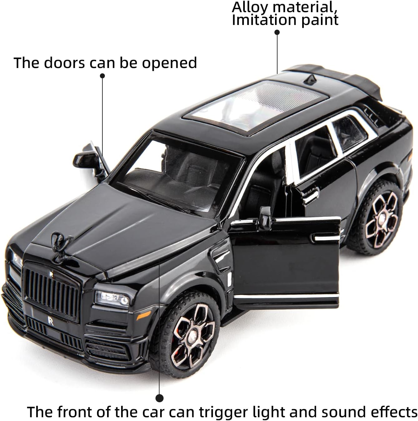 1:32 Rolls Royce Cullinan SUV - Diecast Metal Toy