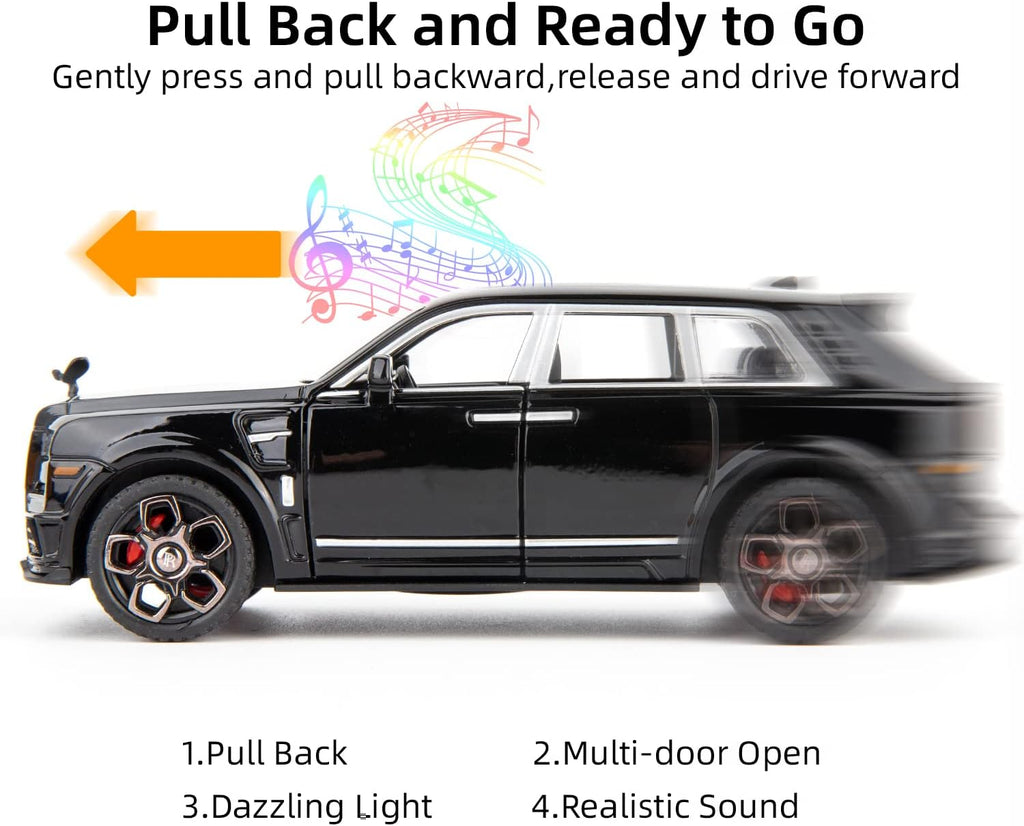 1:32 Rolls Royce Cullinan SUV - Diecast Metal Toy
