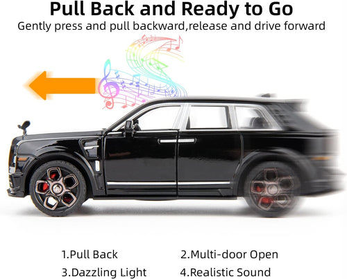 1:32 Rolls Royce Cullinan SUV - Diecast Metal Toy