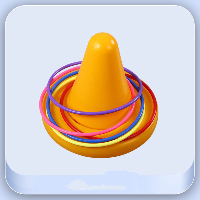 Children Balance Training Sensory Integration Toy Throwing Ring Funny Game Balance Perception Kids Teaching Aid