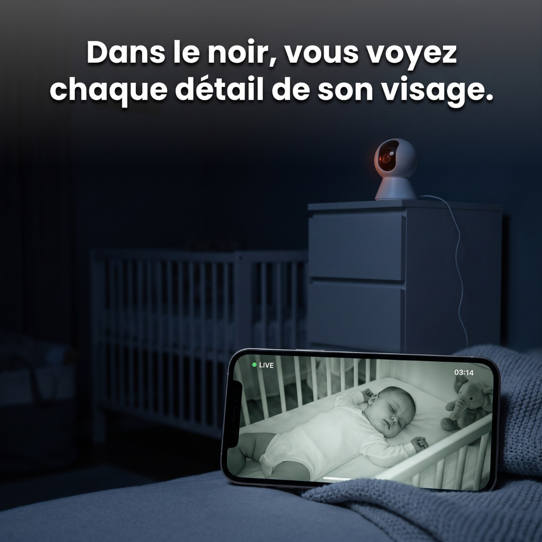 Caméra Bébé — Détection Humaine Intelligente