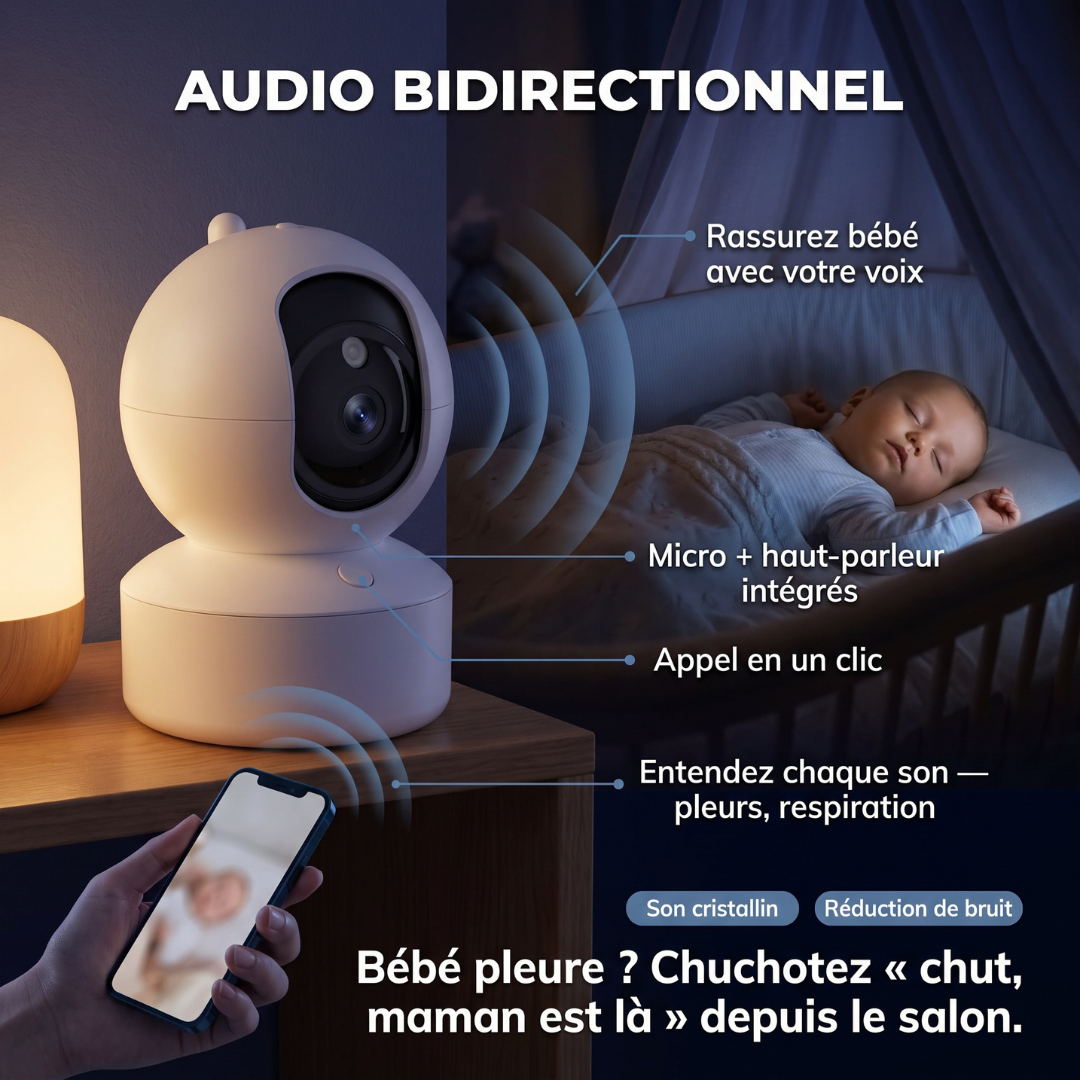 Caméra WiFi — Vision Nocturne