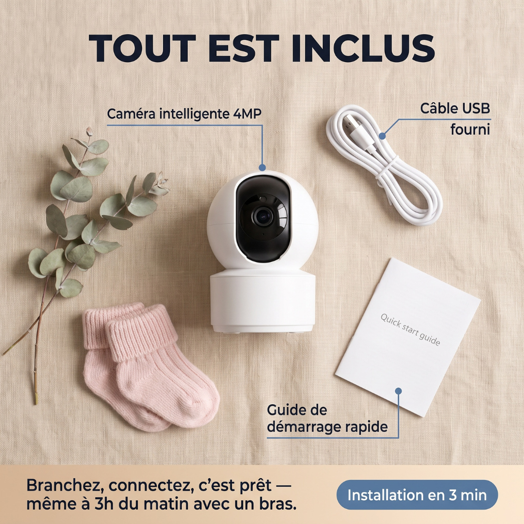 Caméra WiFi — Zoom 10X
