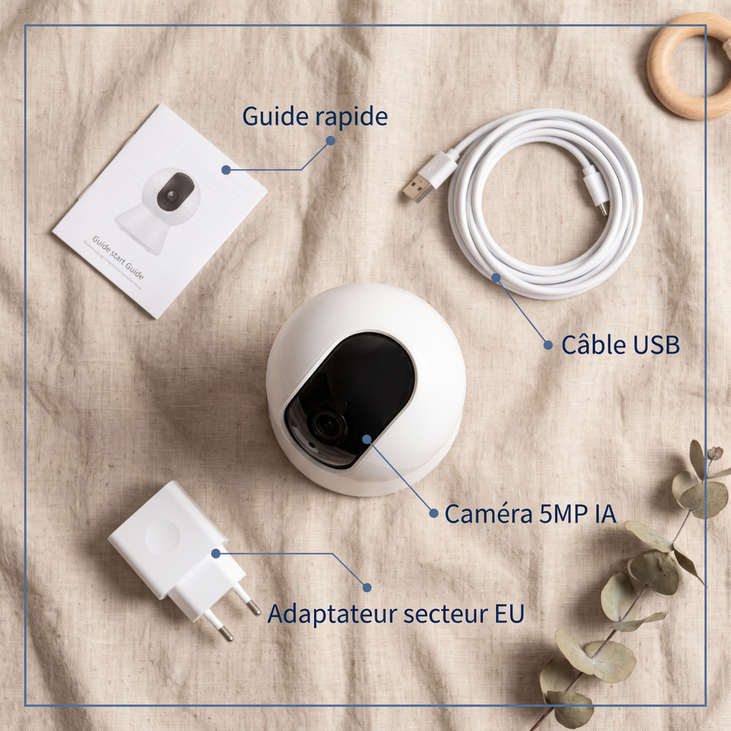 Caméra WiFi — Détection Humaine