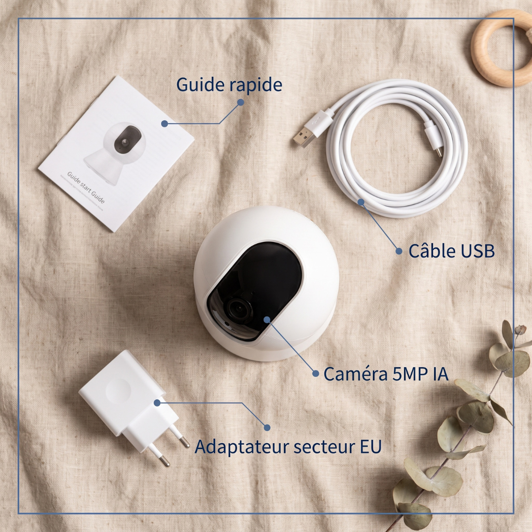 Caméra WiFi — Détection Humaine