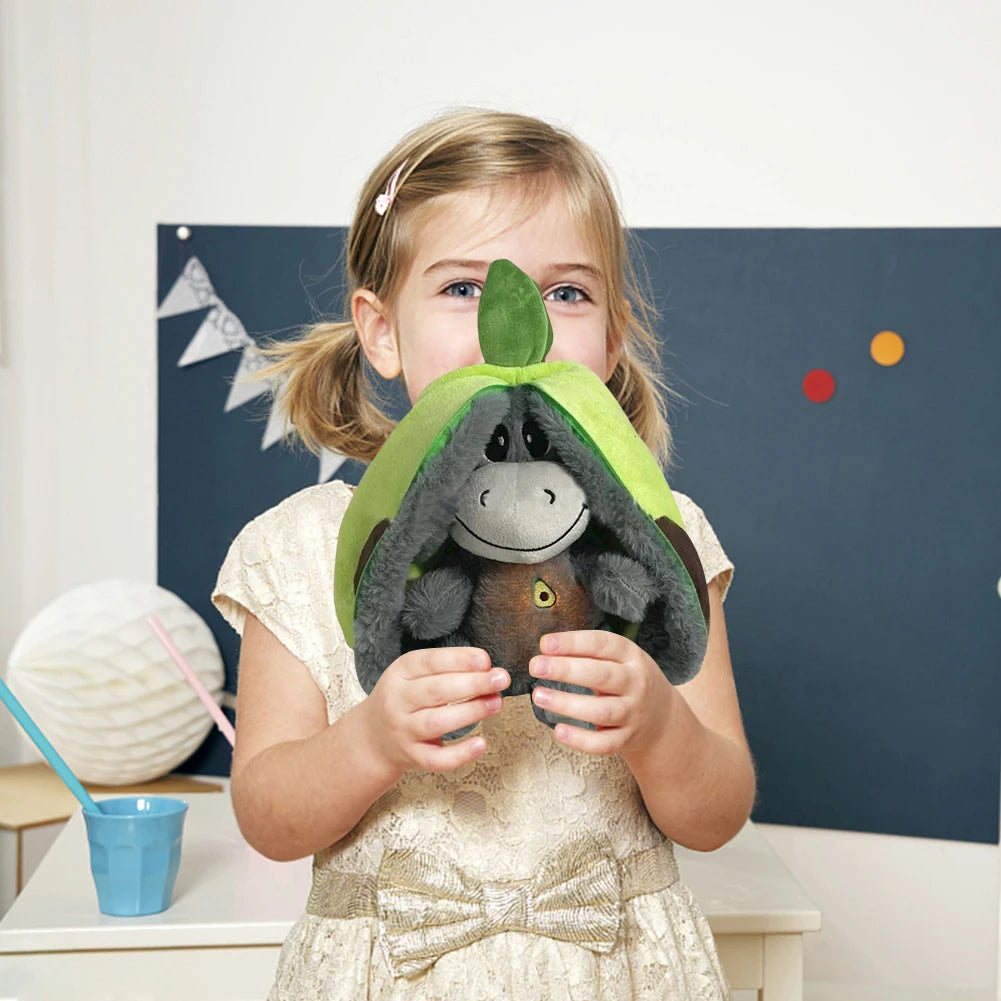 Breathing Stuffed Doll Baby Soother Sleeping Doll Donkey