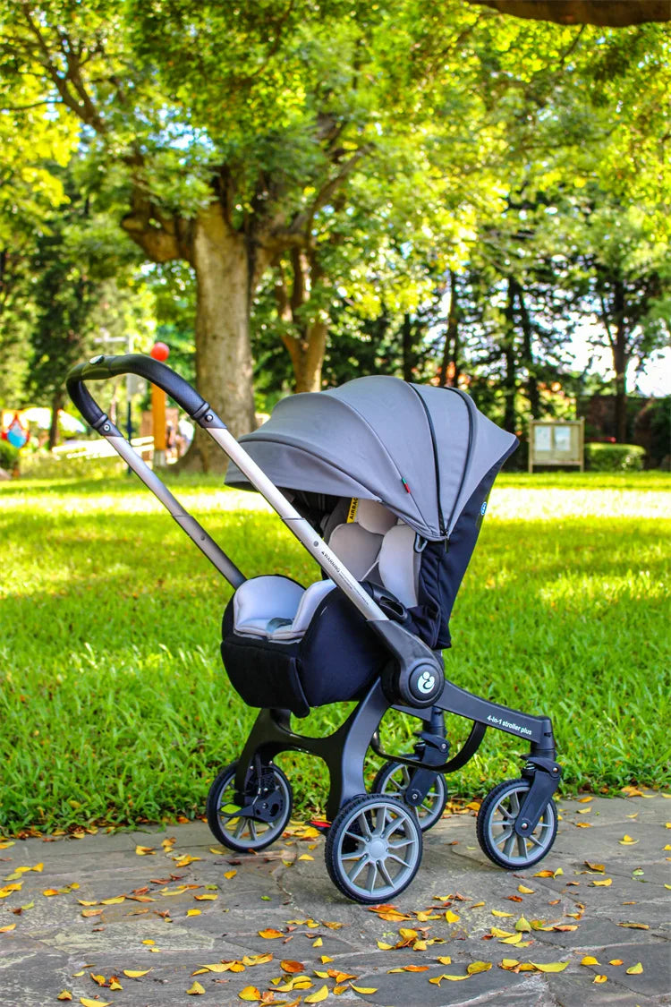 4-in-1 multifunctional newborn stroller Lightweight foldable car seat Two-way high-view baby stroller Infant Carrier