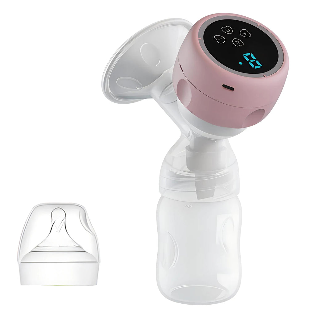 Electric Breast Pump Breast Pump with LED Screen Milk Puller for Breastfeeding Low Noise Anti-Backflow Comfort Milk Collector