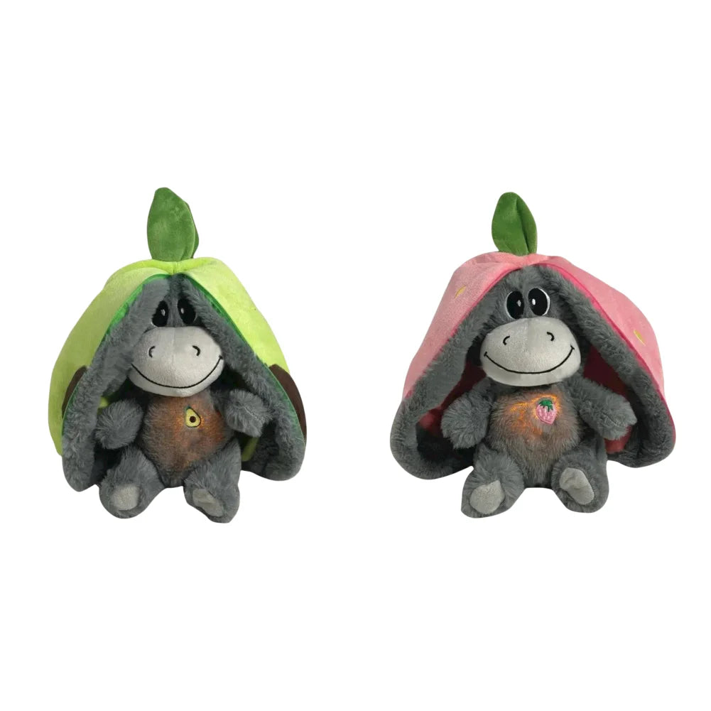 Breathing Stuffed Doll Baby Soother Sleeping Doll Donkey
