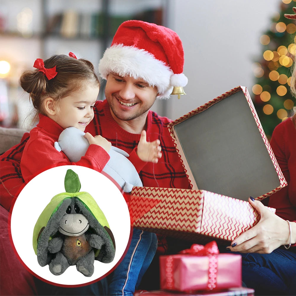 Breathing Stuffed Doll Baby Soother Sleeping Doll Donkey