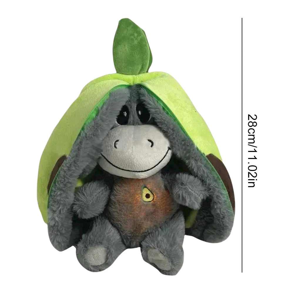 Breathing Stuffed Doll Baby Soother Sleeping Doll Donkey