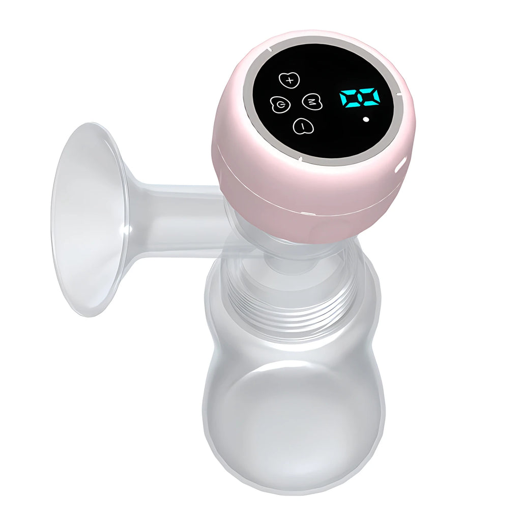 Electric Breast Pump Breast Pump with LED Screen Milk Puller for Breastfeeding Low Noise Anti-Backflow Comfort Milk Collector