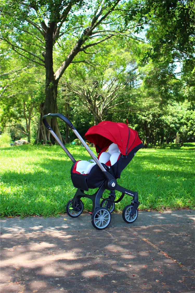 4-in-1 multifunctional newborn stroller Lightweight foldable car seat Two-way high-view baby stroller Infant Carrier