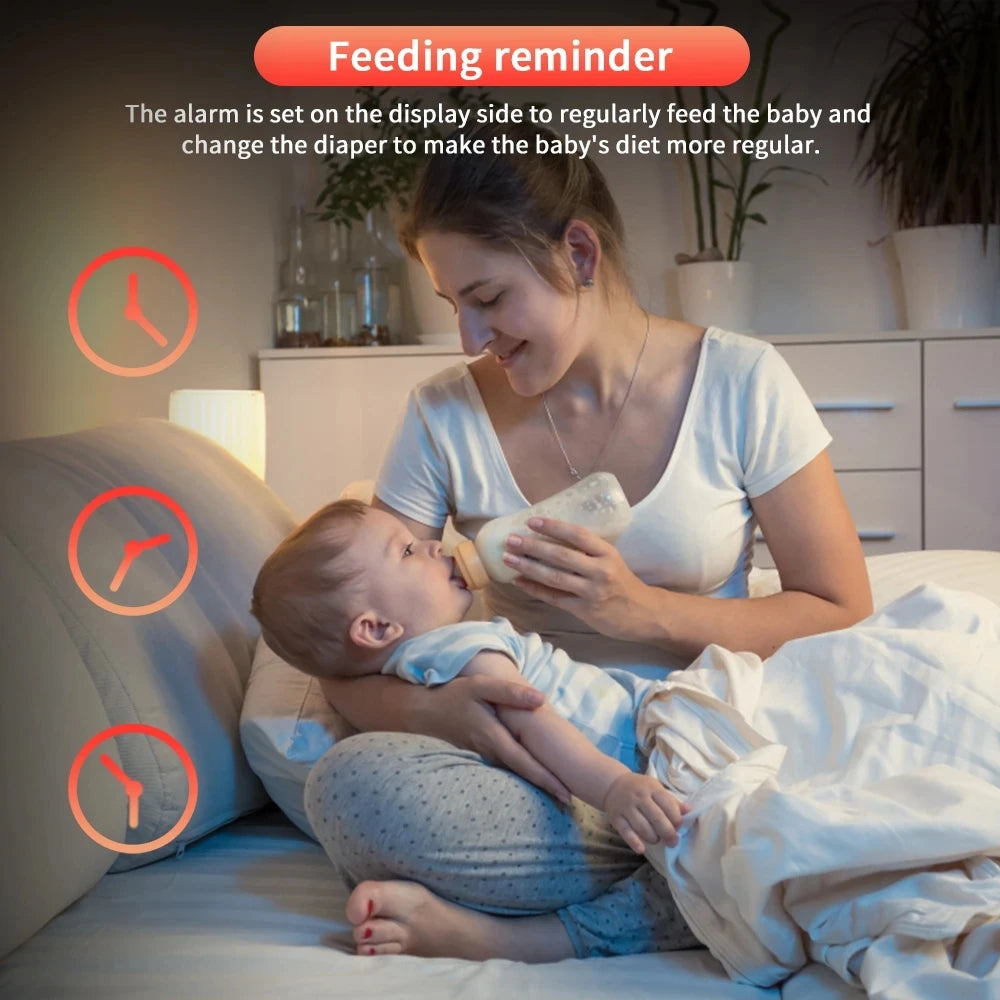 Cdycam Nouveau moniteur vidéo sans fil pour bébé avec vision nocturne