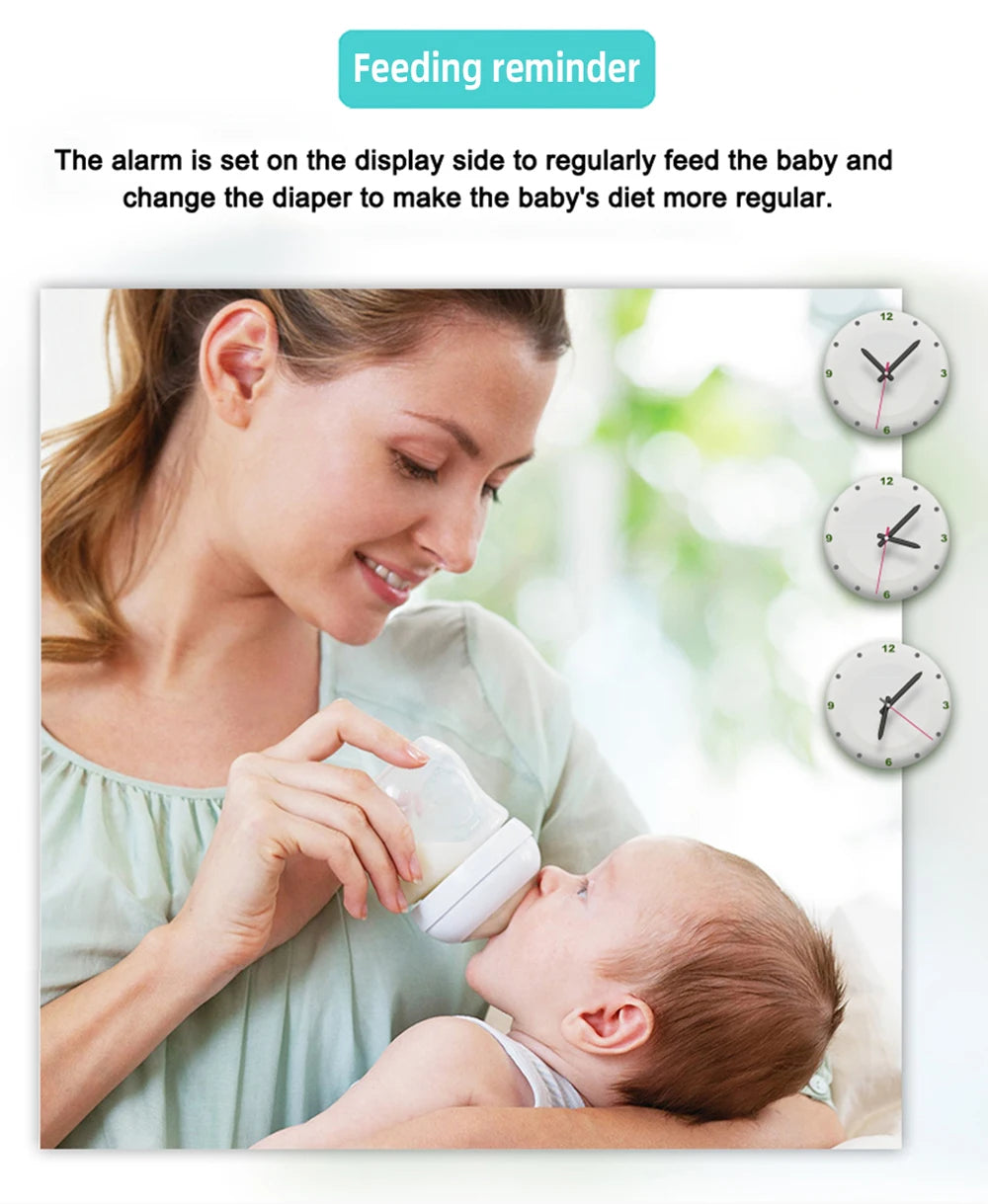 Cdycam Nouveau moniteur vidéo sans fil pour bébé avec vision nocturne