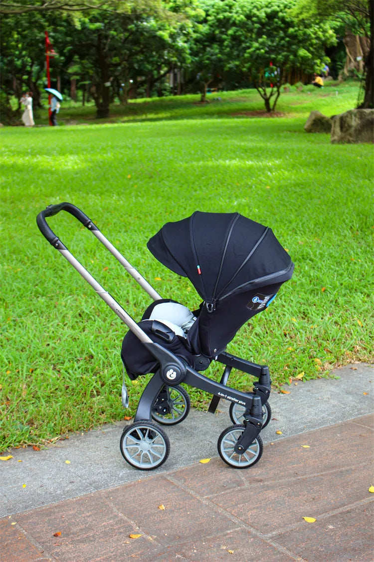 4-in-1 multifunctional newborn stroller Lightweight foldable car seat Two-way high-view baby stroller Infant Carrier