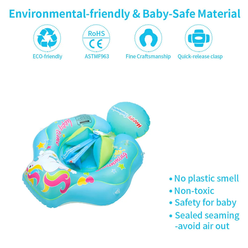Bouée de natation gonflable réglable pour bébé
