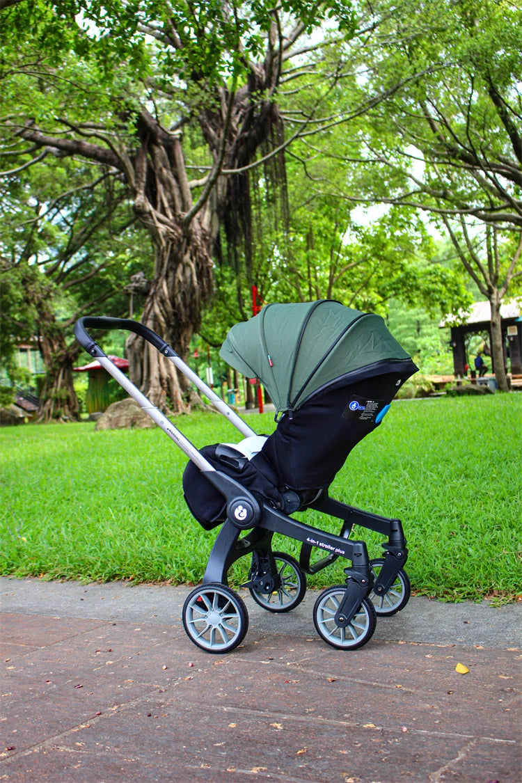 4-in-1 multifunctional newborn stroller Lightweight foldable car seat Two-way high-view baby stroller Infant Carrier