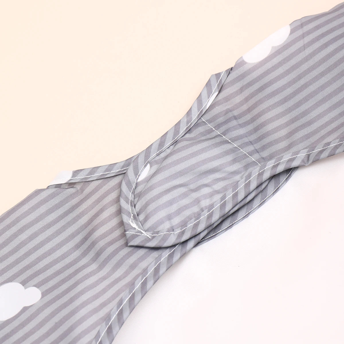 Écharpe à manches longues rayée imperméable pour bébé