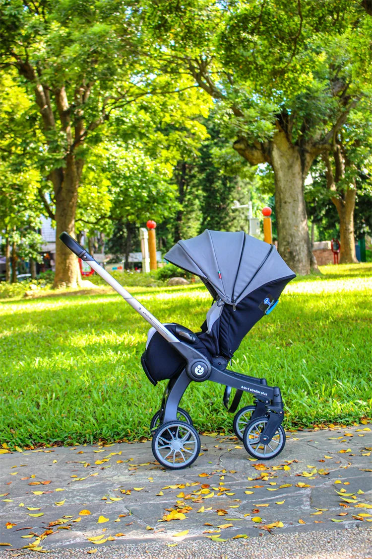 4-in-1 multifunctional newborn stroller Lightweight foldable car seat Two-way high-view baby stroller Infant Carrier