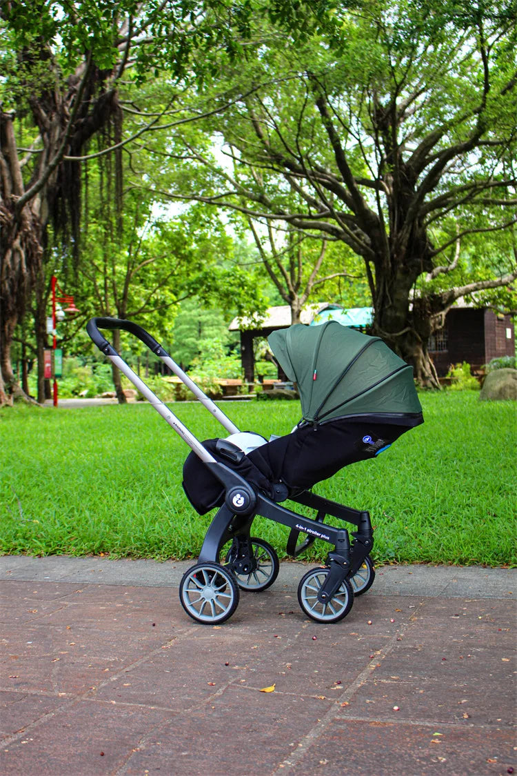 4-in-1 multifunctional newborn stroller Lightweight foldable car seat Two-way high-view baby stroller Infant Carrier